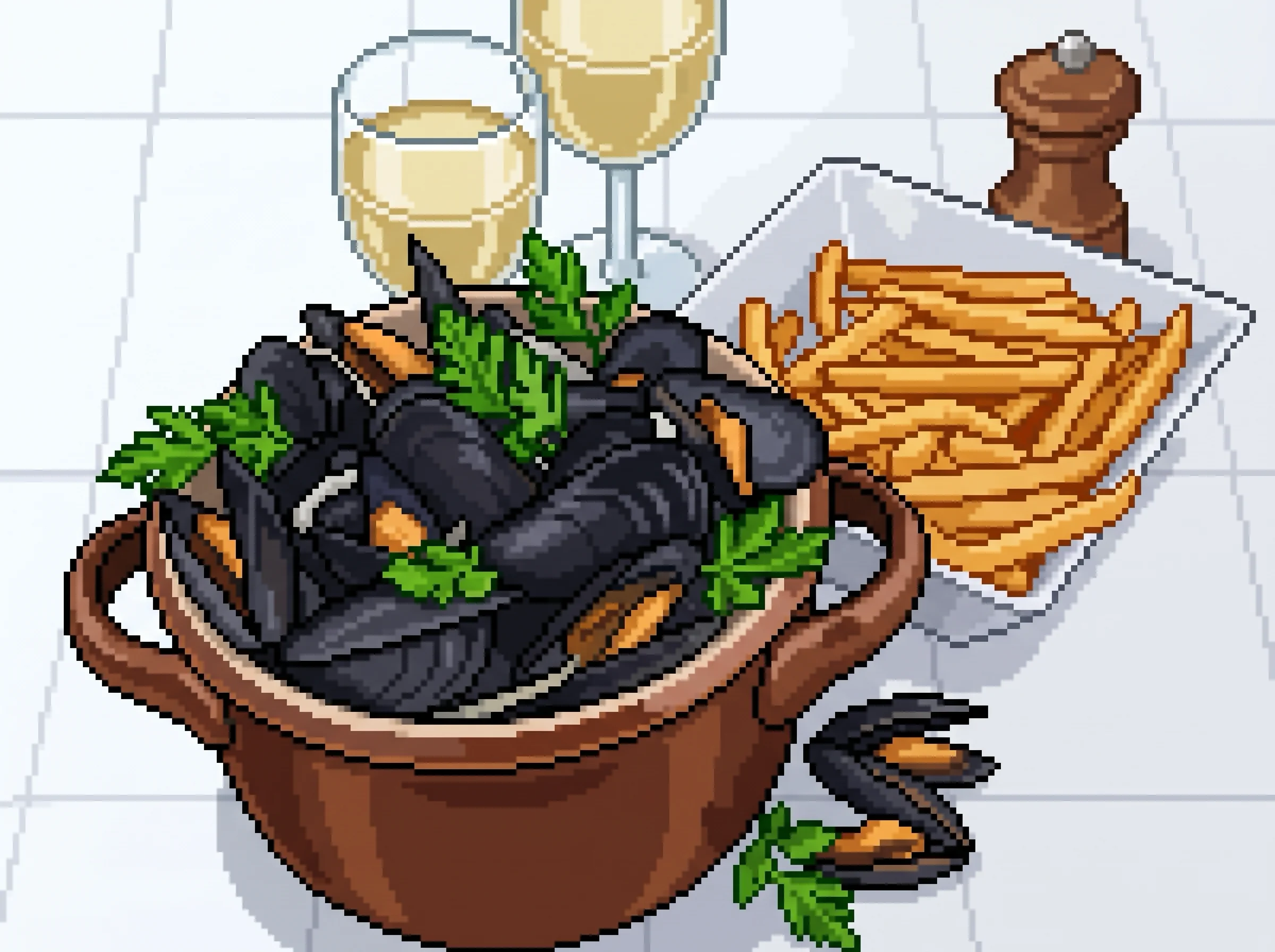 Moules-frites